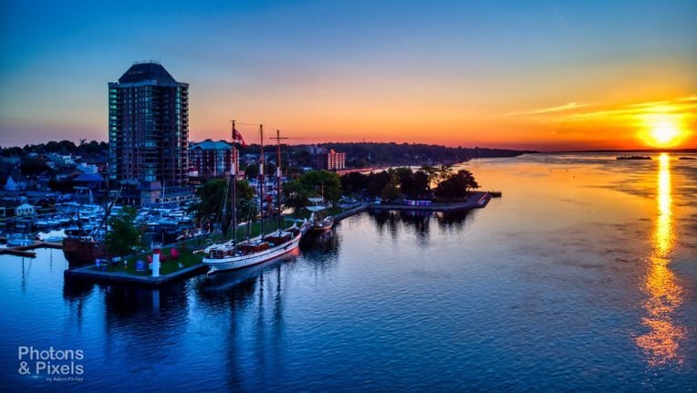 Brockville Sunset - Photo Credit Adam Parker