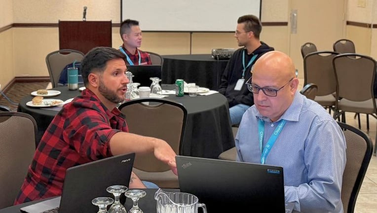 Cloudpermit staff having one on one sessions with customers