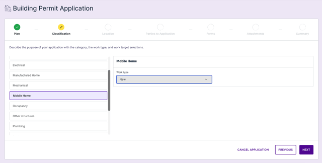 Application Wizard - Building